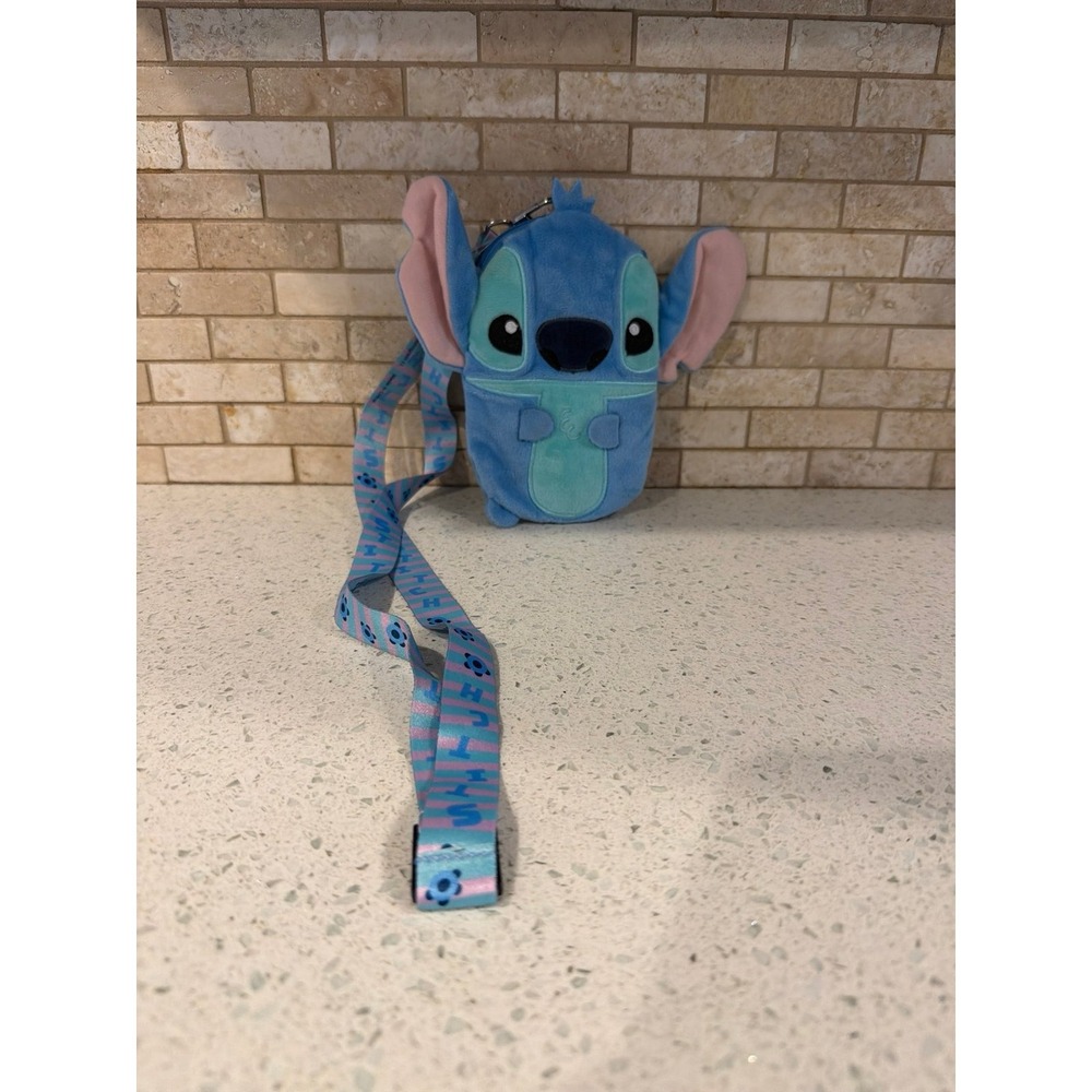 Stitch‎ Lanyard Plush Pouch Card Holder Disney